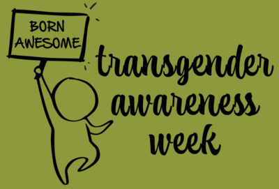 Transgender awareness week green